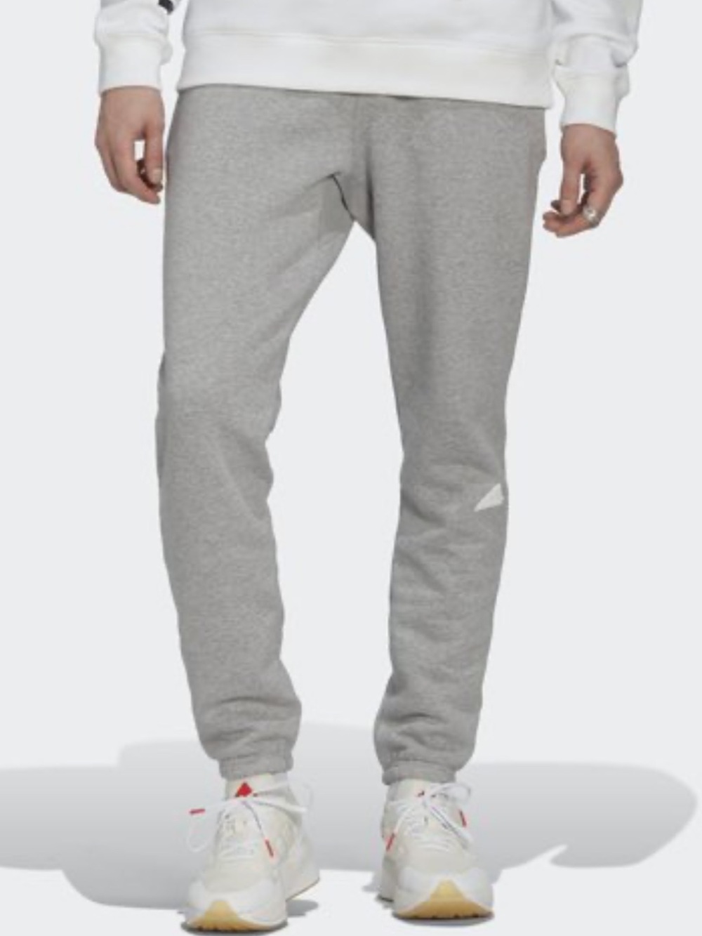 Adidas Men’s Gray Sweatpants Fleece Joggers Size 2X